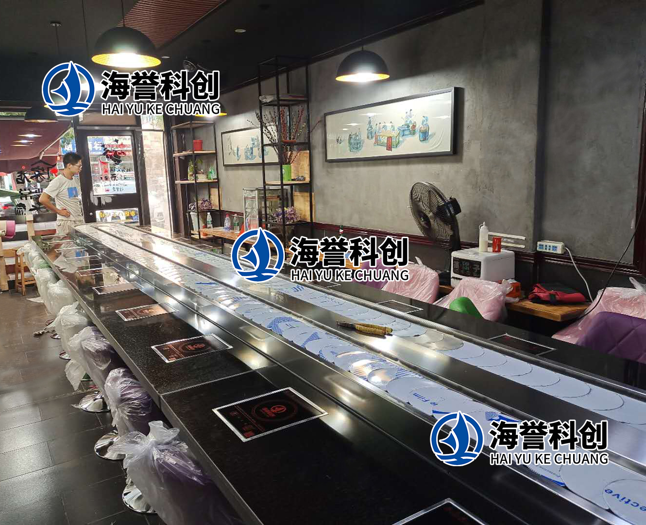 旋轉小火鍋設備