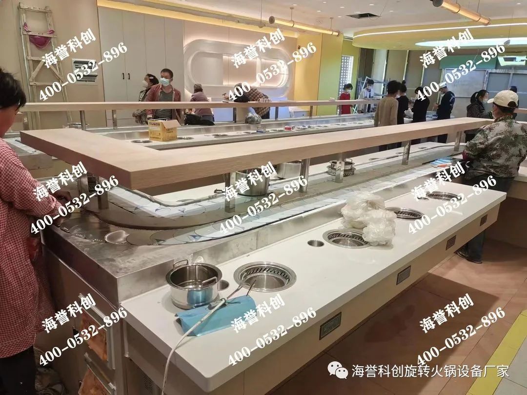 海譽科創(chuàng)陜西寶雞單涮小火鍋設備安裝完成