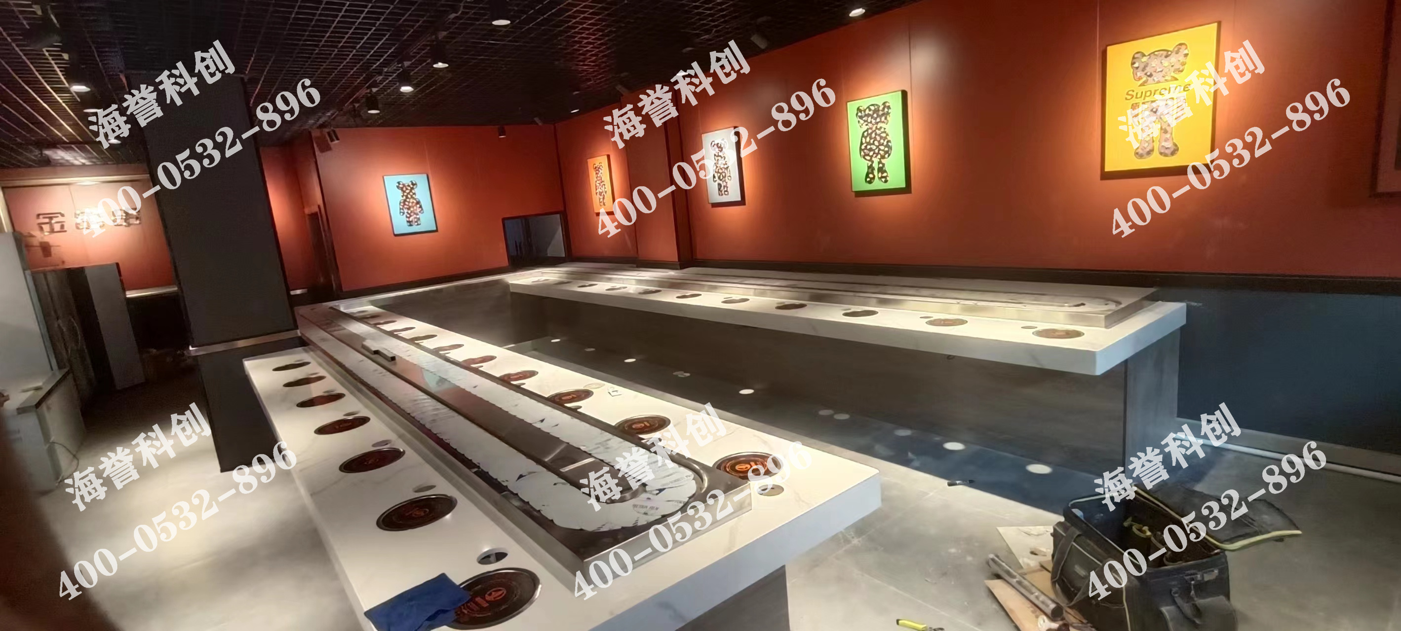 海譽(yù)科創(chuàng)新疆烏魯木齊單涮小火鍋設(shè)備安裝完成