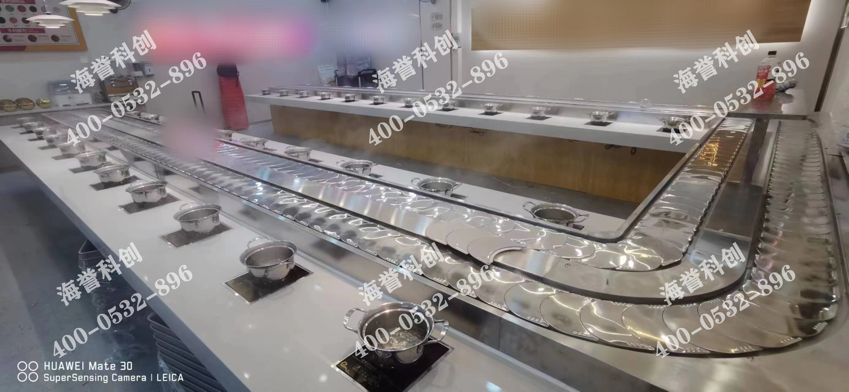 海譽科創(chuàng)湖北單涮小火鍋設備安裝完成