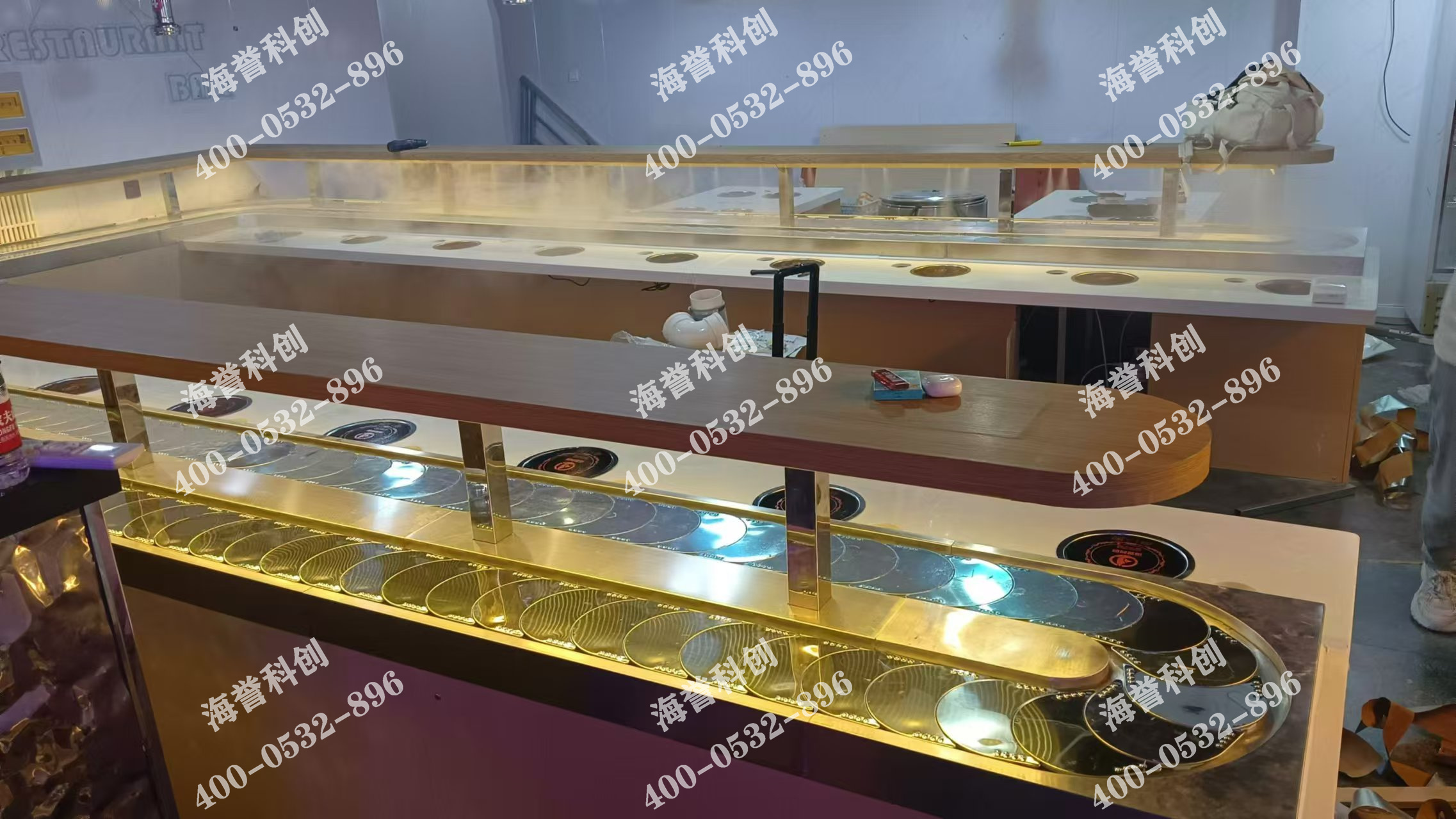 海譽科創(chuàng)河北單涮小火鍋配備加濕器安裝完成